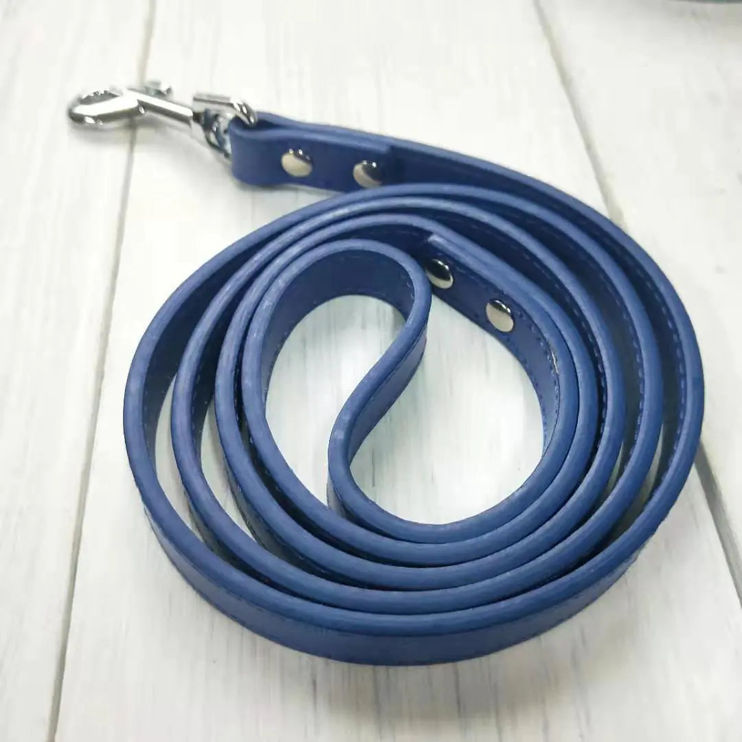 Colorful Leather Pet Collar