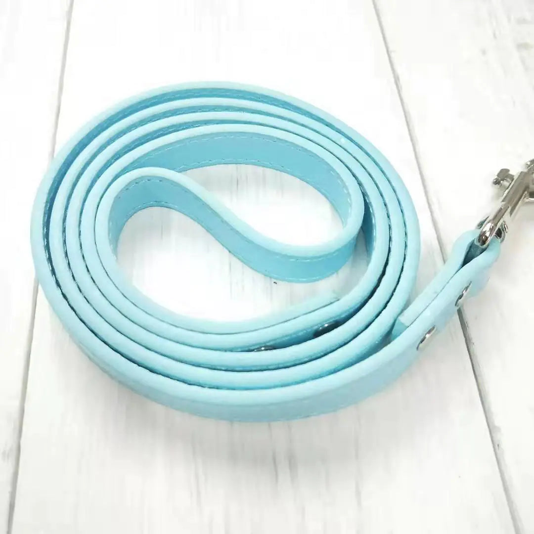 Colorful Leather Pet Collar