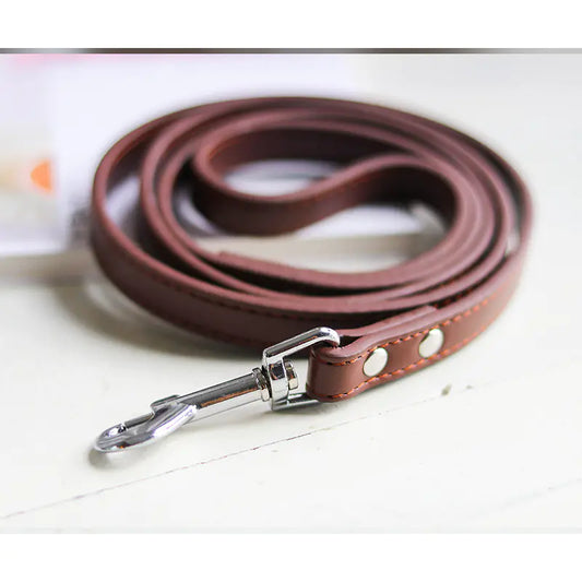 Colorful Leather Pet Collar